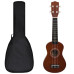 Set Ukulele Soprano, Cu Husă, Pentru Copii, Natural, 21"