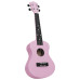Set Ukulele Soprano Pentru Copii, Cu Husă, Roz, 23"