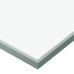 Ușă Glisantă, Argintiu, 90 X 205 Cm, Sticlă Esg Și Aluminiu
