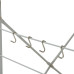 Dulap Microunde, Alb/Stejar, 60X39,6X123 Cm, Lemn Prelucrat