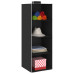 Organizatoare Suspendate Dulap, 2 Buc., Cu 4 Rafturi, Textil