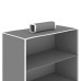 Organizatoare Suspendate Dulap, 2 Buc., Cu 10 Rafturi, Textil