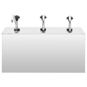 Dozator De Sos, 3 X 3,5 L, Oțel Inoxidabil