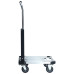 Cărucior De Transport Pliabil, 150 Kg, Argintiu, Aluminiu