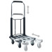 Cărucior De Transport Pliabil, 150 Kg, Argintiu, Aluminiu