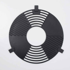 Redfire Grătar Plancha Barbecue, Negru, Oțel