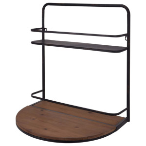 Ambiance Vinoteca Cu Raft Pliabil, 56X42X61,5 Cm