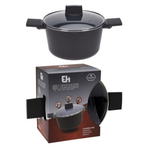 Excelent Houseware Vas Cu Capac, 24 Cm