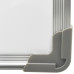 Tablă Magnetică Albă Cu Ștergere Uscată 50X35 Cm Oțel