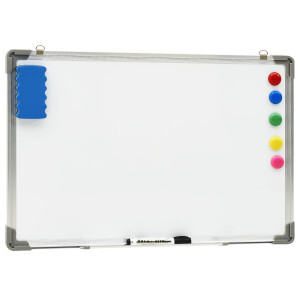 Tablă Magnetică Albă Cu Ștergere Uscată 60X40 Cm Oțel