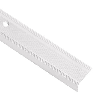 Profile Trepte În Formă De L, 10 Buc, Argintiu, 67 Cm, Aluminiu
