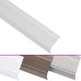 Profile Trepte În Formă De L, 15 Buc, Argintiu, 67 Cm, Aluminiu