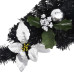 Arcadă De Crăciun Cu Lumini Led, Negru, 90 Cm, Pvc