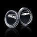 Set De Ecusoane Cu Ac, 100 Seturi, 58 Mm, Acril