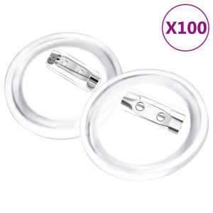 Set De Ecusoane Cu Ac, 100 Seturi, 37 Mm, Acril