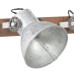 Lampă De Perete Industrială, Argintiu, 65 X 25 Cm, E27