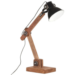 Lampă De Birou Industrială, Negru, 58X18X90 Cm, E27, Rotund