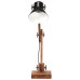Lampă De Birou Industrială, Negru, 58X18X90 Cm, E27, Rotund