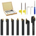 Set Unelte De Strunjire Indexabile, 12 Piese, 8X8 Mm, 70 Mm