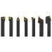 Set Unelte De Strunjire Indexabile, 12 Piese, 12 X 12 Mm, 80 Mm