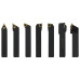 Set Unelte De Strunjire Indexabile, 12 Piese, 16X16 Mm, 100 Mm