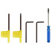 Set Unelte De Strunjire Indexabile, 12 Piese, 16X16 Mm, 100 Mm