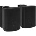 Boxe Stereo De Perete, 2 Buc., Negru, 100 W, Interior/Exterior