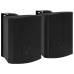 Boxe Stereo De Perete, 2 Buc., Negru, 120 W, Interior/Exterior