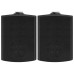 Boxe Stereo De Perete, 2 Buc., Negru, 120 W, Interior/Exterior