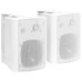 Boxe Stereo De Perete, 2 Buc., Alb, 80 W, Interior/Exterior