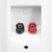 Boxe Stereo De Perete, 2 Buc., Alb, 80 W, Interior/Exterior