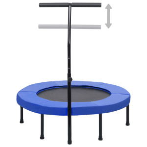 Trambulină De Fitness Cu Mâner Și Margine De Siguranță, 102 Cm