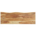 Cuier Cu Margine Naturala, 100X34X38 Cm, Lemn Masiv Acacia