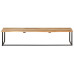 Cuier Cu Margine Naturală, 100X35X22 Cm, Lemn Masiv De Acacia