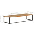 Cuier Cu Margine Naturală, 100X35X22 Cm, Lemn Masiv De Acacia