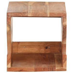 Suport Bicicletă De Perete, 35 X 25 X 25 Cm, Lemn Masiv Acacia