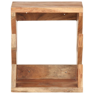 Suport Skateboard De Perete 25X20X30 Cm Lemn Masiv De Acacia