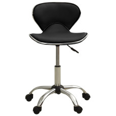 Scaun De Salon Spa, Negru, Piele Ecologică