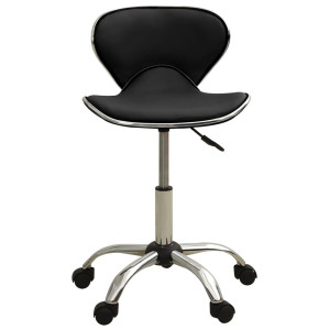 Scaun De Salon Spa, Negru, Piele Ecologică