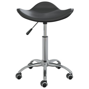 Scaun De Salon Spa, Negru, Piele Ecologică
