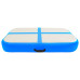 Saltea Gimnastică Gonflabilă Cu Pompă Albastru 60X100X10 Cm Pvc