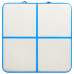 Saltea Gimnastică Gonflabilă Cu Pompă Albastru 200X200X10Cm Pvc