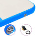 Saltea Gimnastică Gonflabilă Cu Pompă Albastru 200X200X10Cm Pvc