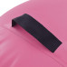 Rulou De Gimnastică Gonflabil Cu Pompă, Roz, 120 X 75 Cm, Pvc