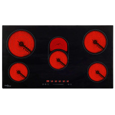 Plită Ceramică Cu 5 Arzătoare, Control Tactil, 77 Cm, 8500 W