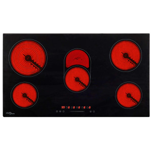 Plită Ceramică Cu 5 Arzătoare, Control Tactil, 77 Cm, 8500 W