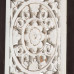 Panouri Perete Sculptate Manual, Maro Și Alb, 60X60X1,5 Cm, Mdf