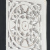 Panouri Perete Sculptate Manual, Negru/Alb, 40X40X1,5 Cm, Mdf