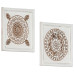 Panouri De Perete Sculptate Manual, 2 Buc., 40X40X1,5 Cm, Mdf