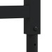 Cadre Banc Lucru Reglabile 2 Buc. Negru 55X(69-95,5) Cm Metal